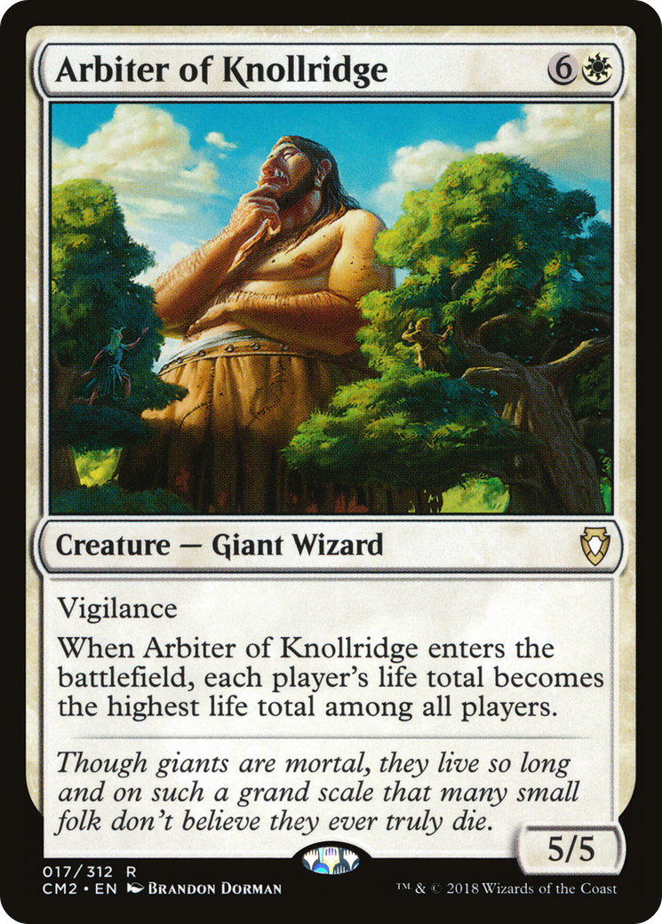 Arbiter of Knollridge (CM2-017) [Commander Anthology Volume II]