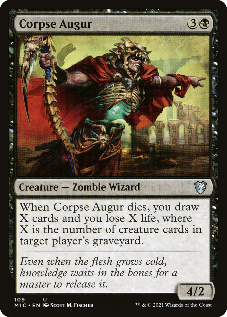 Corpse Augur (MIC-109) [Midnight Hunt Commander]