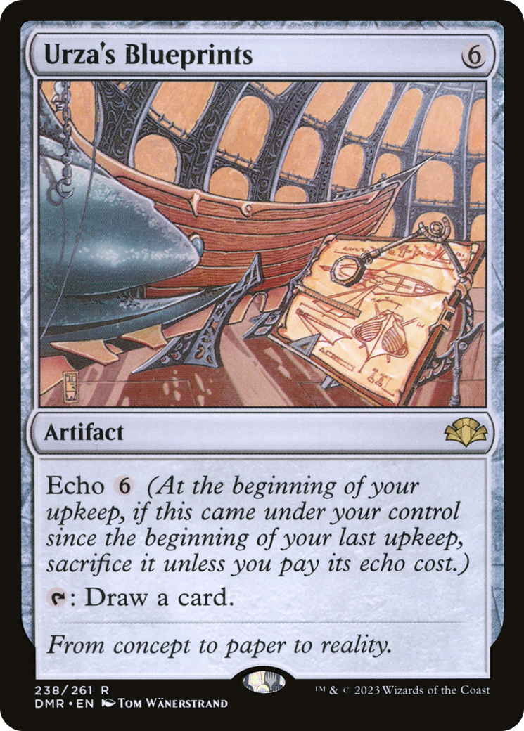 Urza's Blueprints (DMR-238) [Dominaria Remastered] Foil