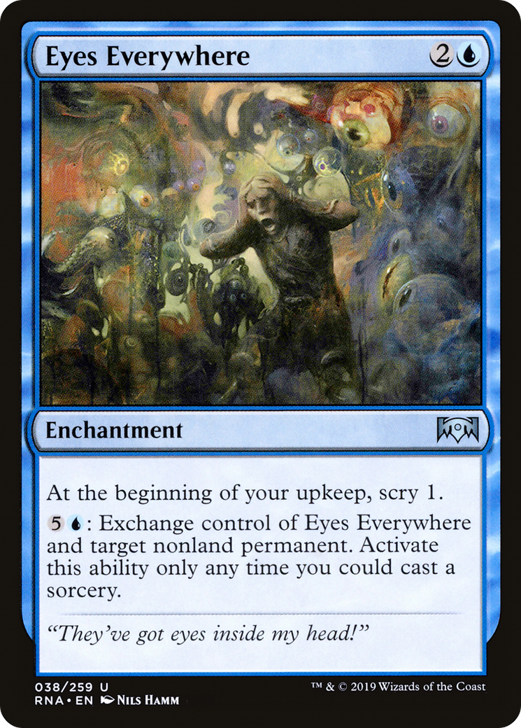 Eyes Everywhere (RNA-038) [Ravnica Allegiance]