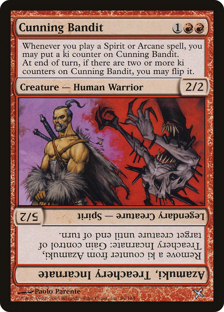 Cunning Bandit (BOK-099) [Betrayers of Kamigawa] Foil