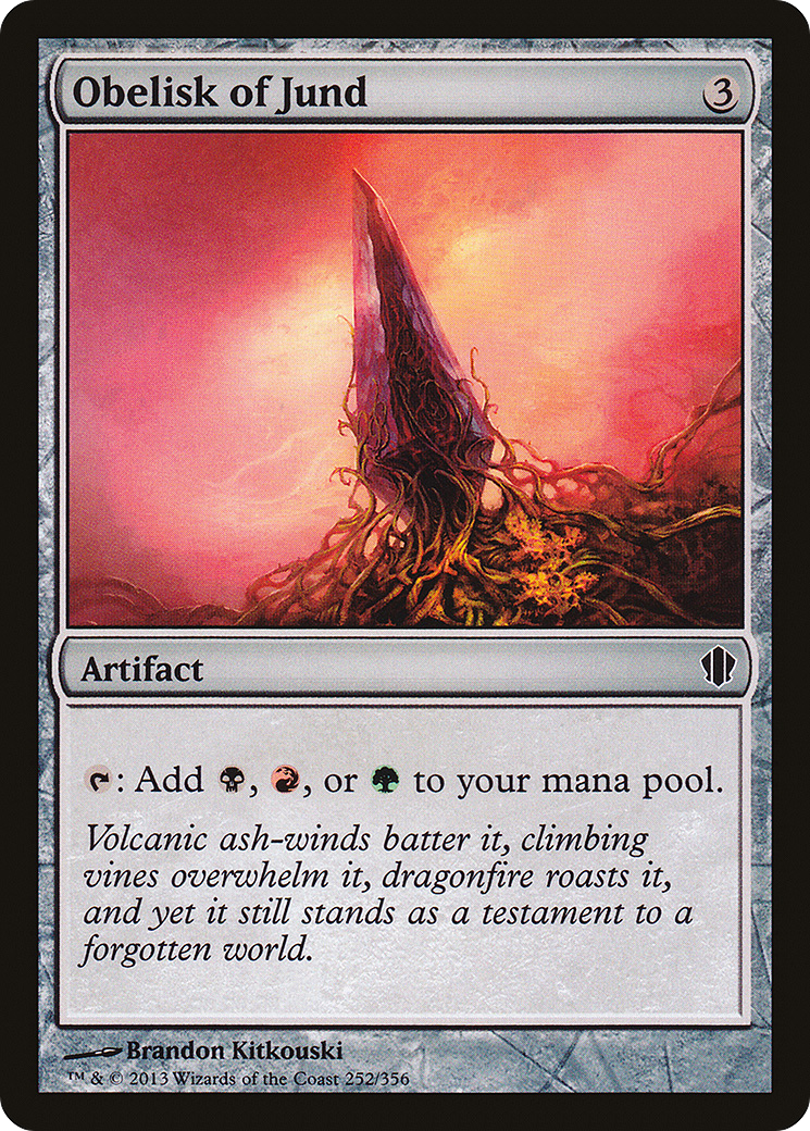 Obelisk of Jund (C13-252) [Commander 2013]