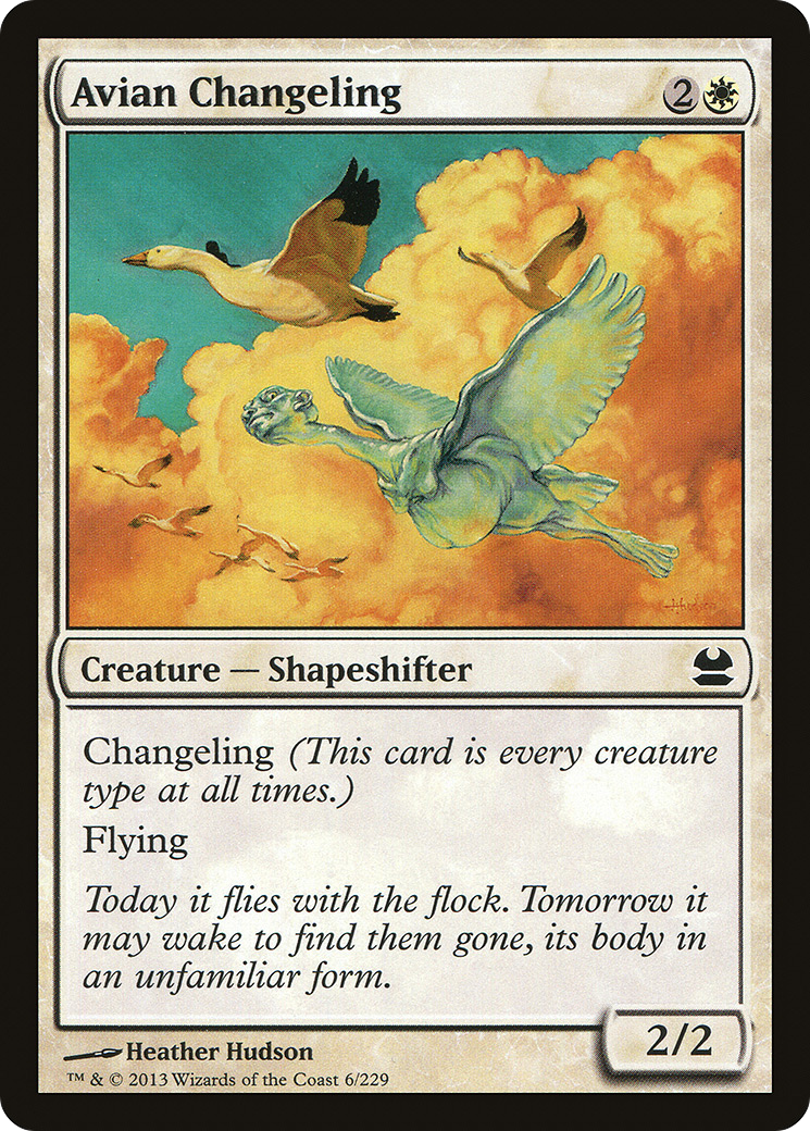 Avian Changeling (MMA-006) [Modern Masters]