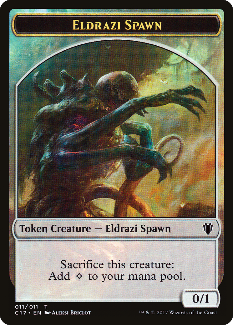 Eldrazi Spawn (TC17-011) [Commander 2017 Tokens]