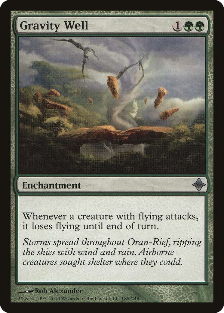 Gravity Well (ROE-185) [Rise of the Eldrazi] Foil