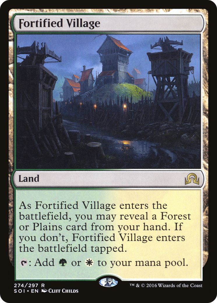 Fortified Village (SOI-274) [Shadows over Innistrad]