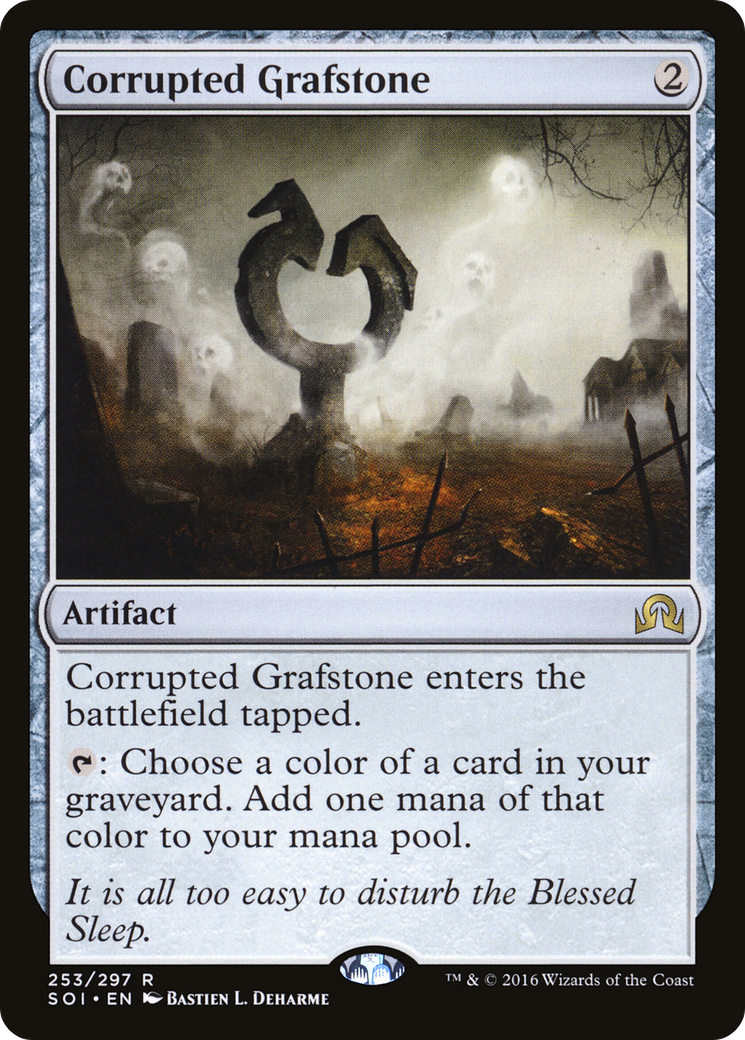 Corrupted Grafstone (SOI-253) [Shadows over Innistrad] Foil