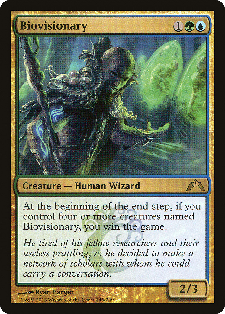 Biovisionary (GTC-146) [Gatecrash] Foil