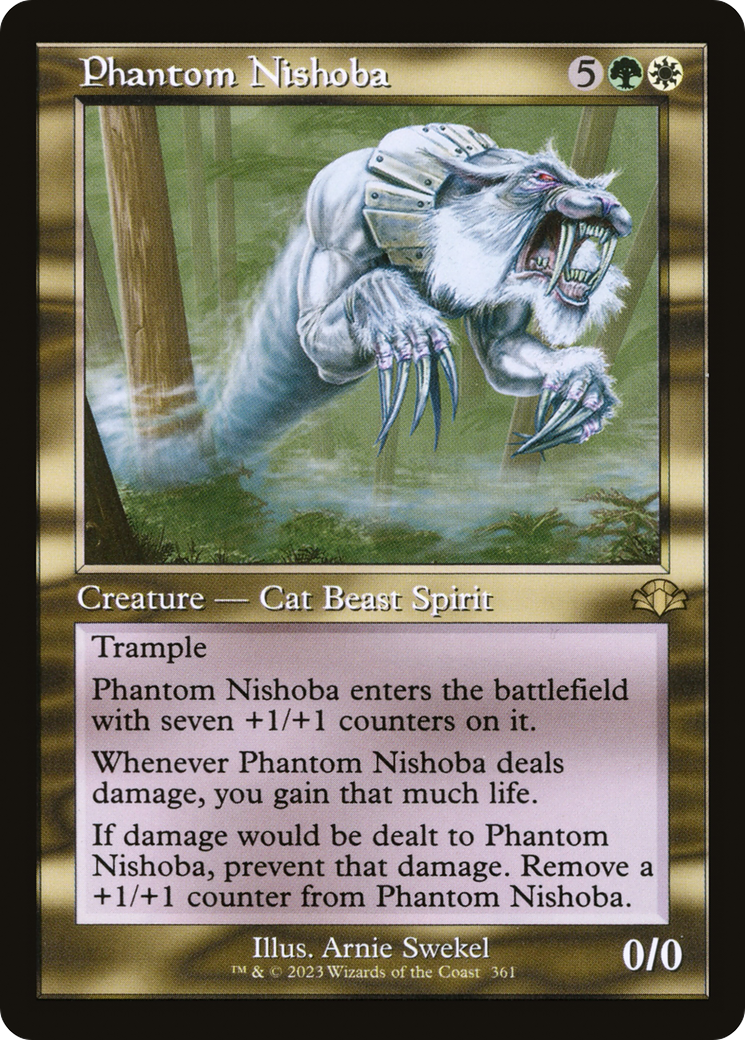 Phantom Nishoba (Retro Frame) (DMR-361) [Dominaria Remastered]