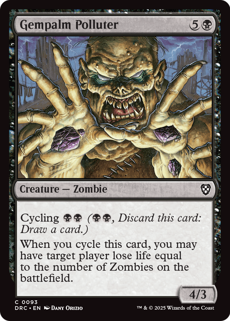 Gempalm Polluter (DRC-093) [Commander: Aetherdrift]