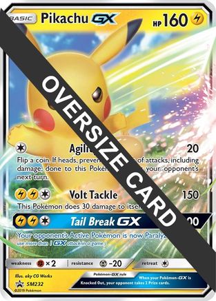 Pikachu GX - SM232 (SM232) [Jumbo Cards] Holofoil - Promo