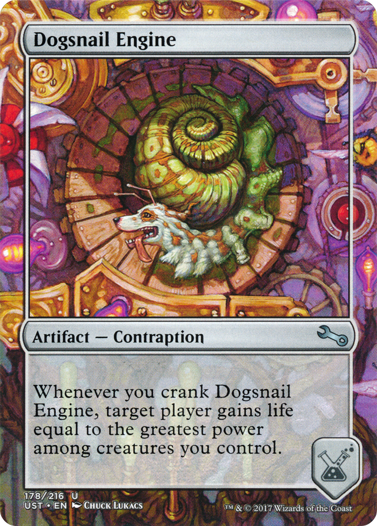 Dogsnail Engine (UST-178) (Borderless) [Unstable] Foil