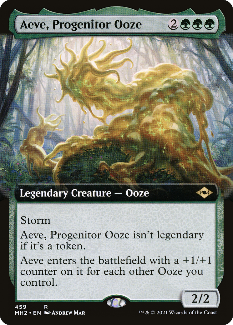 Aeve, Progenitor Ooze (Extended Art) (MH2-459) [Modern Horizons 2]