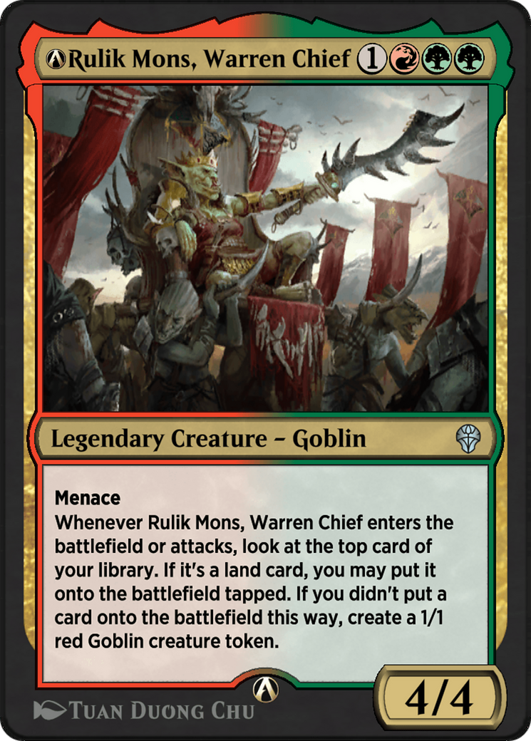 A-Rulik Mons, Warren Chief (DMU-A-217) [Dominaria United]