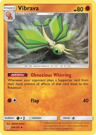 Vibrava (109/236) [SM  Cosmic Eclipse] - Uncommon
