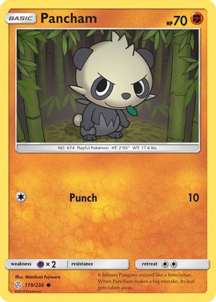 Pancham (119/236) [SM  Cosmic Eclipse] - Common