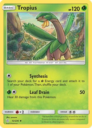 Tropius (012/236) [SM  Cosmic Eclipse] - Uncommon
