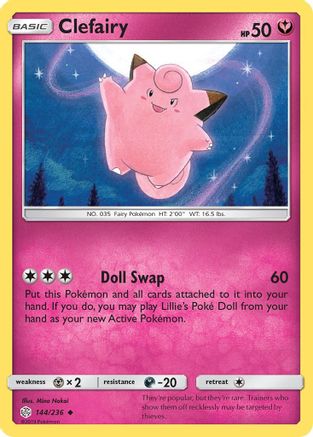Clefairy (144/236) [SM  Cosmic Eclipse] - Uncommon