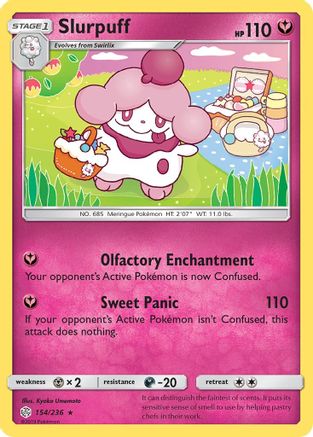 Slurpuff (154/236) [SM  Cosmic Eclipse] - Rare