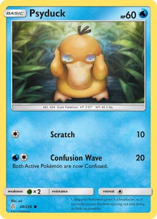 Psyduck (040/236) [SM  Cosmic Eclipse] - Common