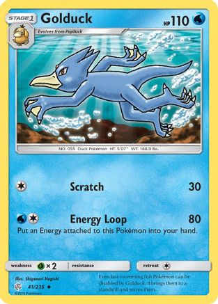 Golduck (041/236) [SM  Cosmic Eclipse] - Uncommon