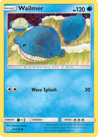 Wailmer (045/236) [SM  Cosmic Eclipse] - Common