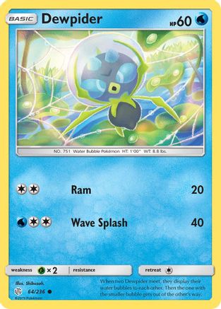 Dewpider (64/236) [SM  Cosmic Eclipse] - Common