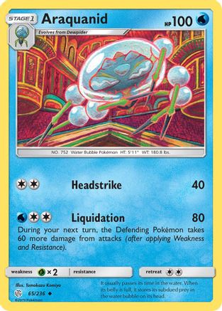 Araquanid (065/236) [SM  Cosmic Eclipse] - Uncommon
