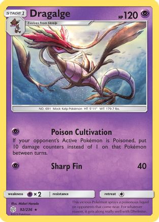 Dragalge (092/236) [SM  Cosmic Eclipse] - Rare