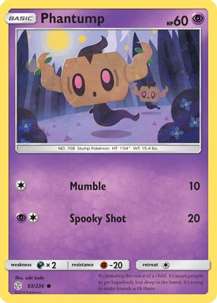 Phantump (093/236) [SM  Cosmic Eclipse] - Common