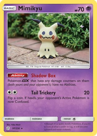 Mimikyu (097/236) [SM  Cosmic Eclipse] - Rare