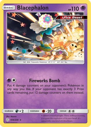 Blacephalon (104/236) [SM  Cosmic Eclipse] Holofoil - Holo Rare