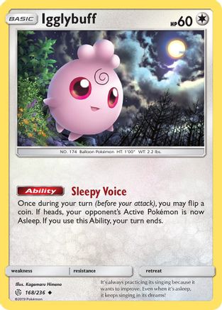 Igglybuff (168/236) [SM  Cosmic Eclipse] - Uncommon