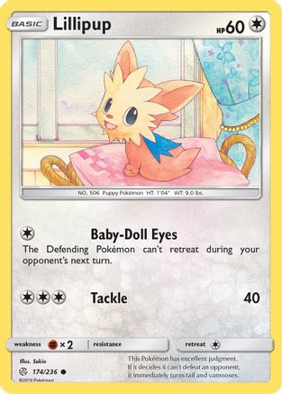 Lillipup (174/236) [SM  Cosmic Eclipse] - Common