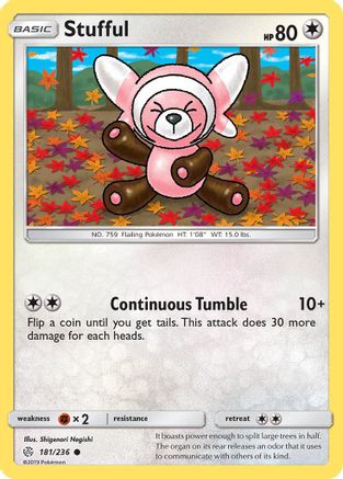 Stufful (181/236) [SM  Cosmic Eclipse] - Common