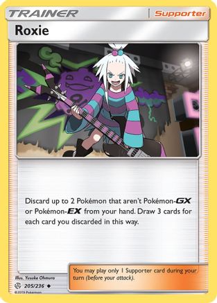 Roxie (205/236) [SM  Cosmic Eclipse] Reverse Holofoil - Uncommon