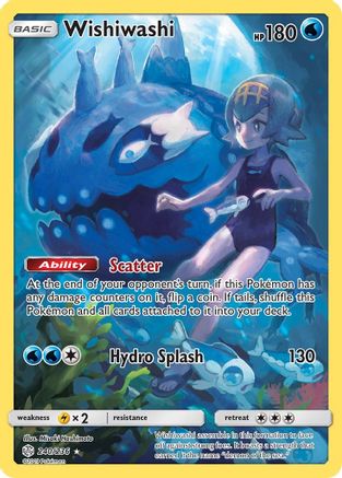 Wishiwashi (Secret) (240/236) [SM  Cosmic Eclipse] Holofoil - Secret Rare