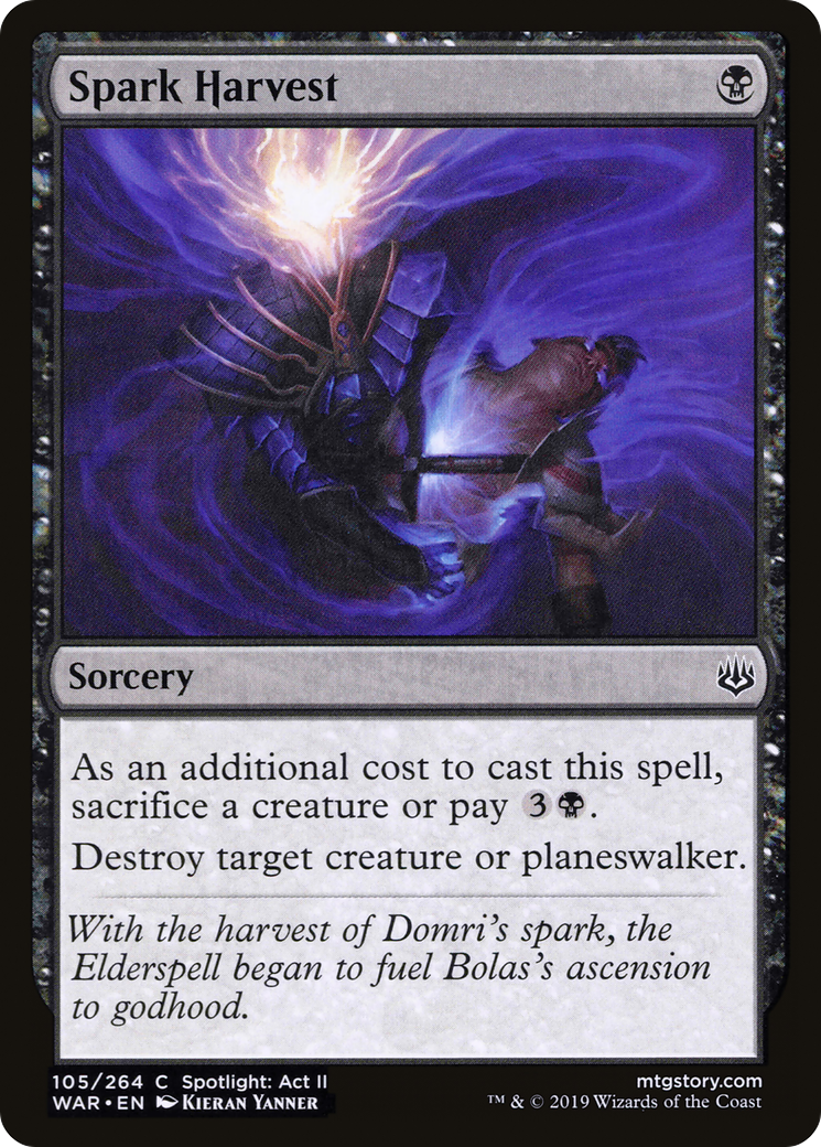 Spark Harvest (WAR-105) [War of the Spark] Foil