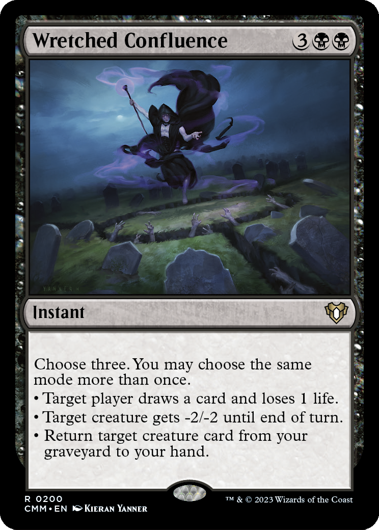 Wretched Confluence (CMM-200) [Commander Masters] Foil