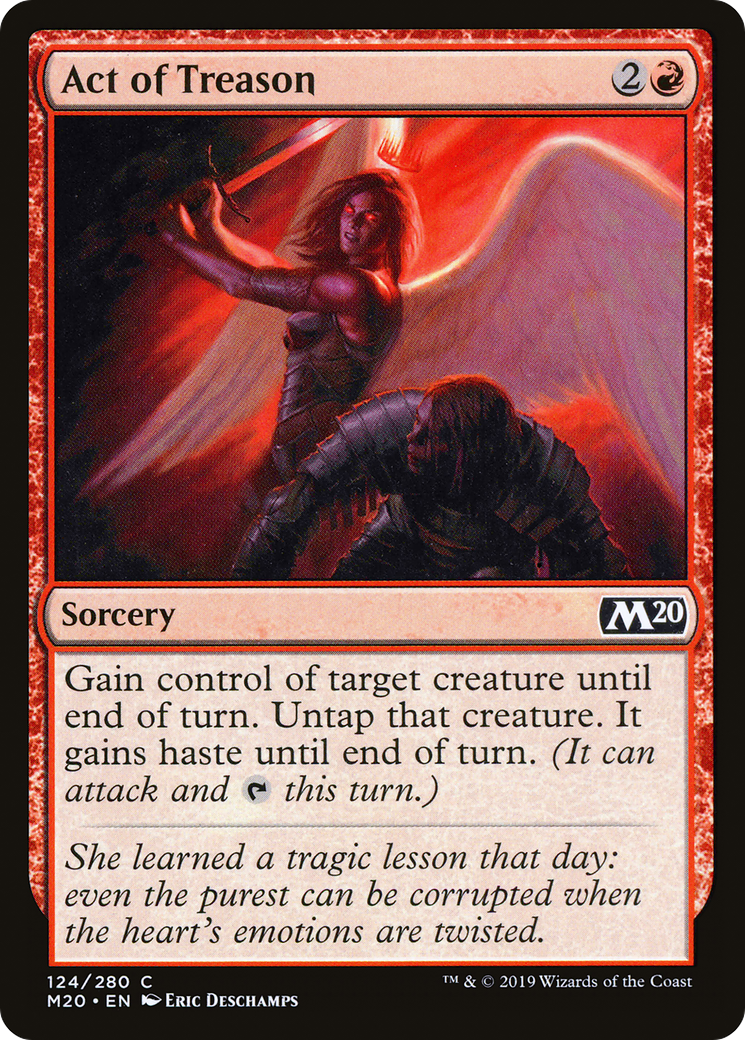 Act of Treason (M20-124) [Core Set 2020]