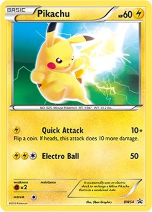 Pikachu - BW54 (BW54/101) [Black and White Promos] - Rare