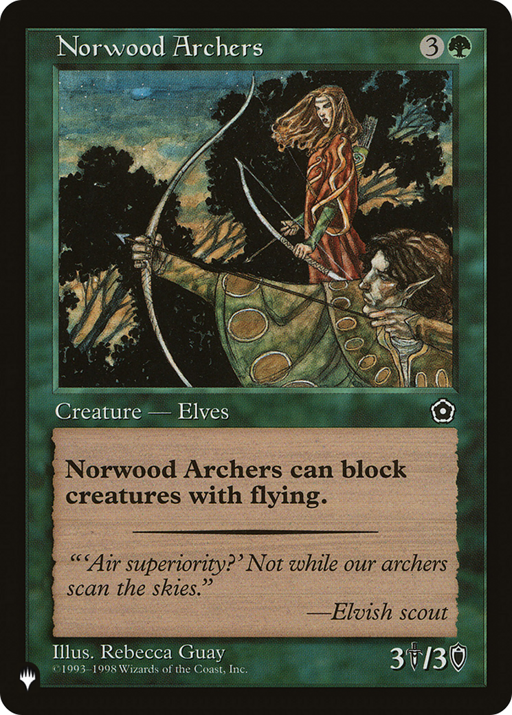 Norwood Archers (LIST-P02-136) [The List]