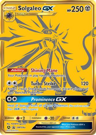 Solgaleo GX - SM104a (SM104a/248) [SM Promos] Holofoil - Promo