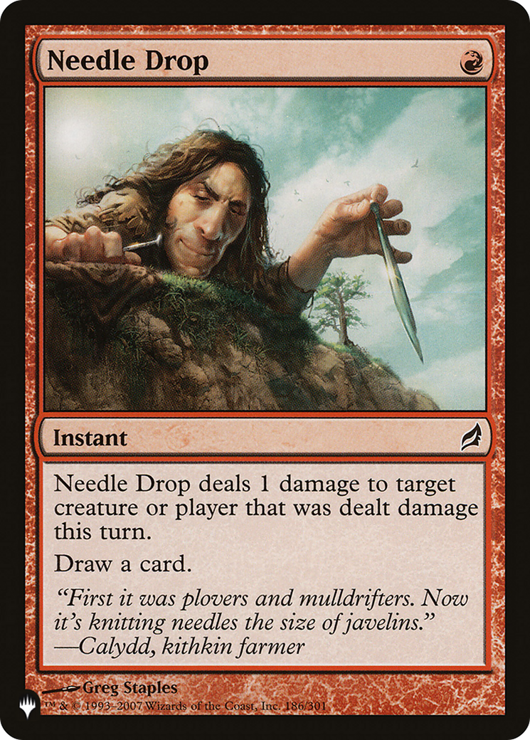 Needle Drop (LIST-LRW-186) [The List]