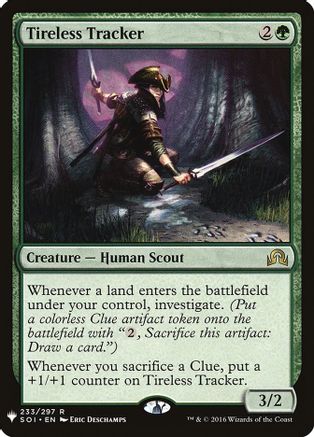 Tireless Tracker (LIST-233) [The List Reprints]