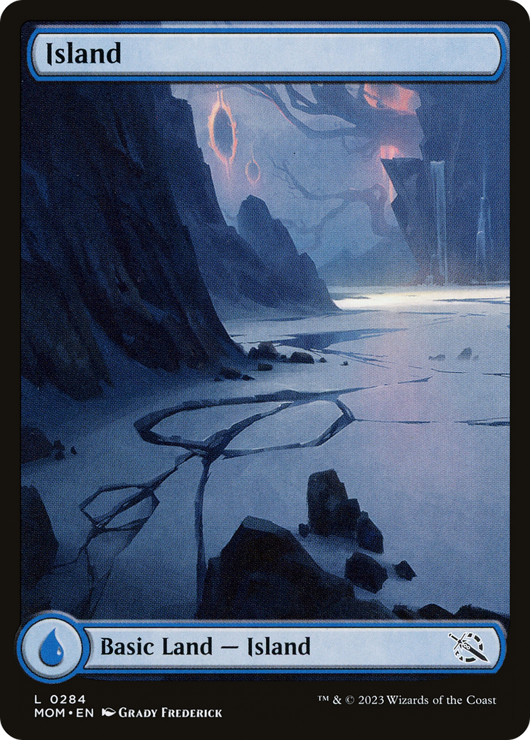 Island (MOM-284) [March of the Machine] Foil