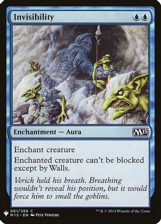 Invisibility (LIST-061) [The List Reprints]