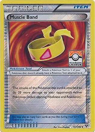 Muscle Band - 121/146 - (Pokemon League) (121/146) [League & Championship Cards] Reverse Holofoil - Promo