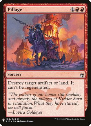 Pillage (LIST-144) [The List Reprints]
