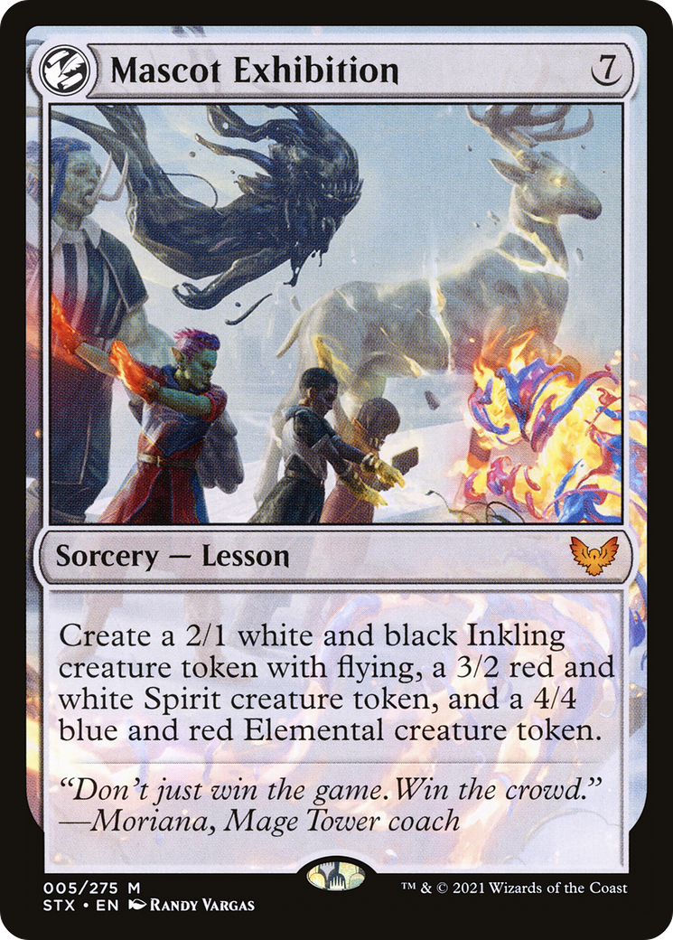 Mascot Exhibition (STX-005) [Strixhaven: School of Mages] Foil